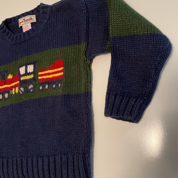 Classic Knit Train Sweater - Picture 4 of 11